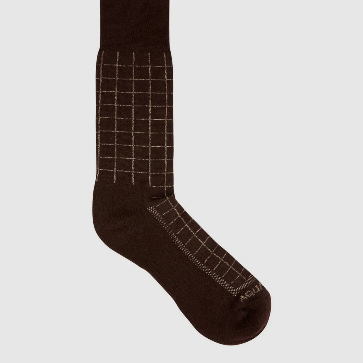 Aquatalia Windowpane Knit Blend Sock- Accessories